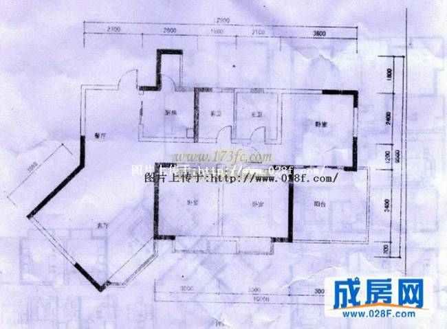 鸿生花园户型图,点击放大