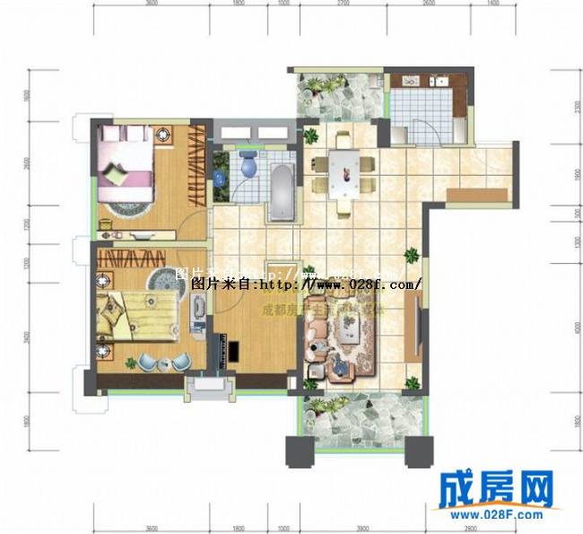 领馆国际城户型图,点击放大