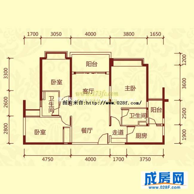 恒大雅苑户型图,点击放大