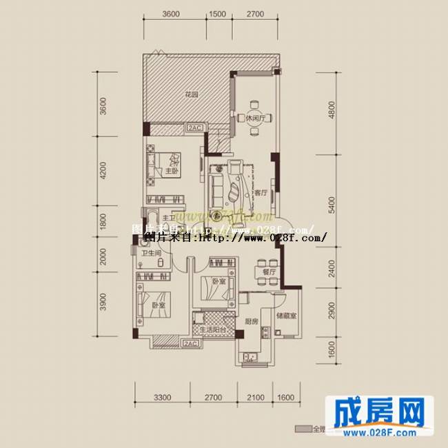 经典上城户型图,点击放大