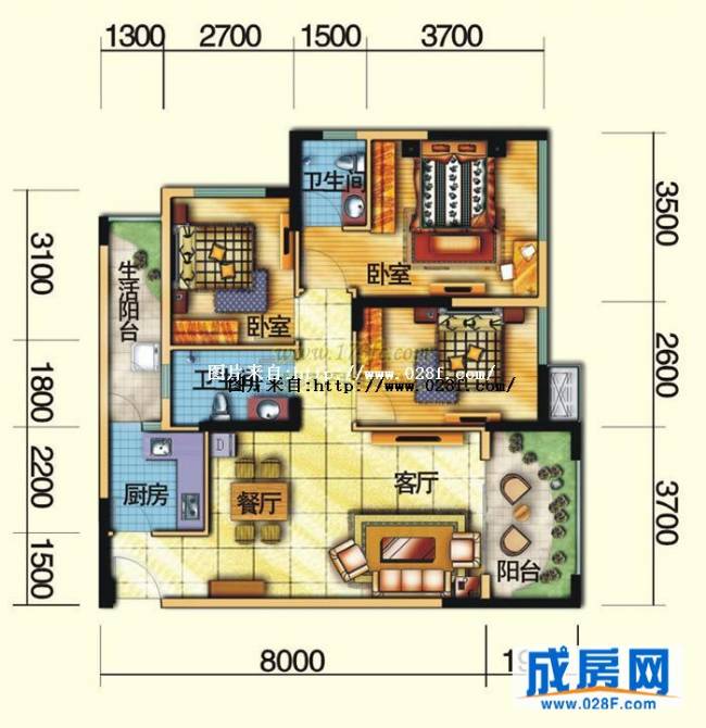 MAX曼城户型图,点击放大