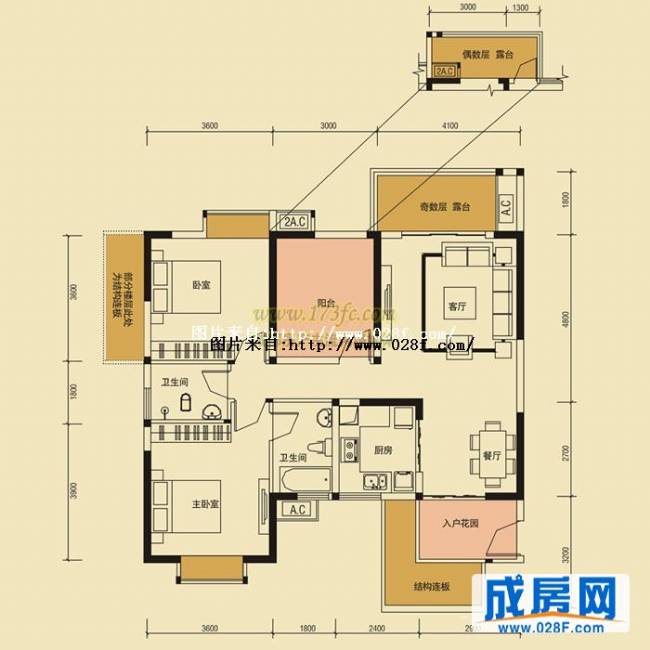 华业北新国际户型图,点击放大