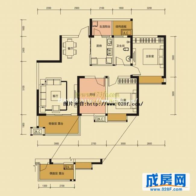 华业北新国际户型图,点击放大
