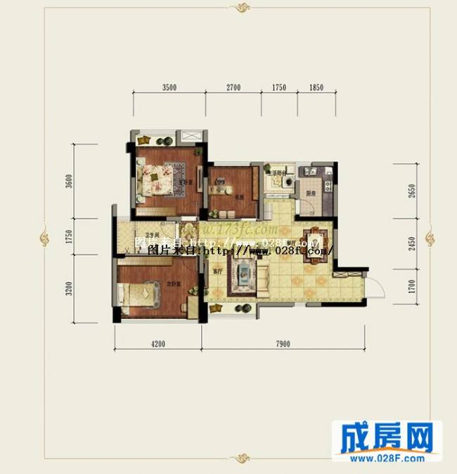 万基蘭御户型图,点击放大