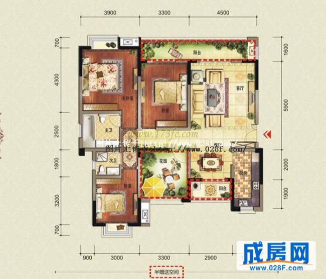 宁江大院户型图,点击放大