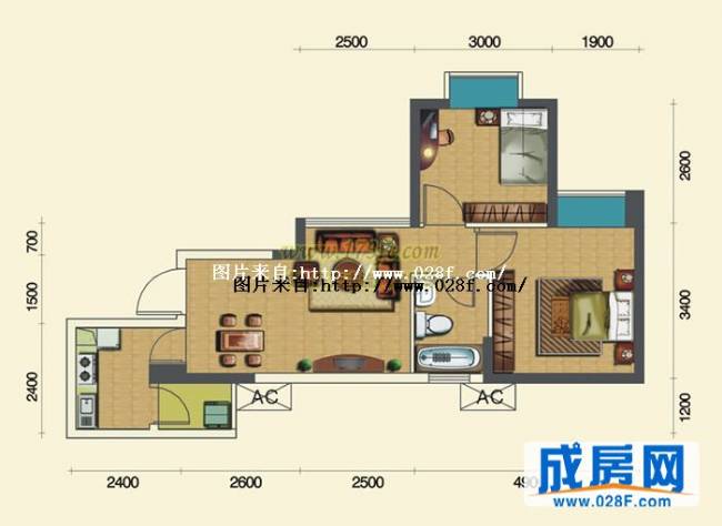 嘉通云尚户型图,点击放大