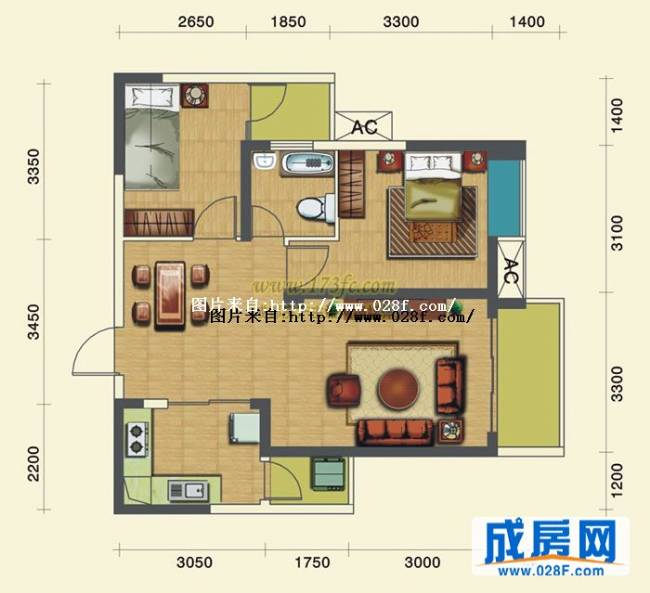 嘉通云尚户型图,点击放大