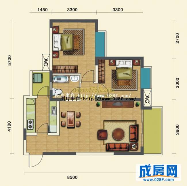 嘉通云尚户型图,点击放大