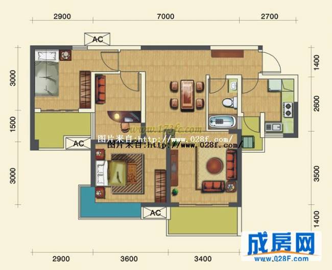 嘉通云尚户型图,点击放大