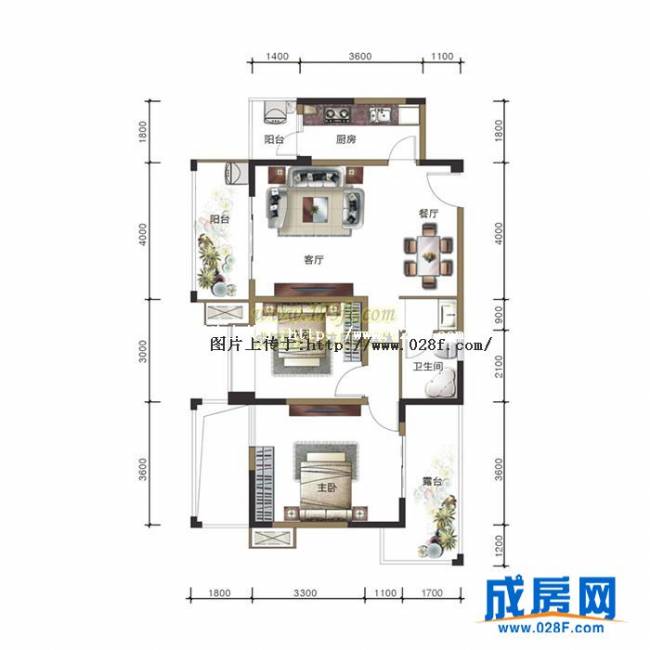 今日靖园户型图,点击放大