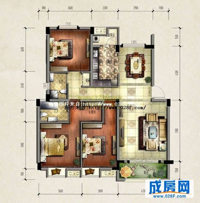 中铁奥维尔户型图,点击放大