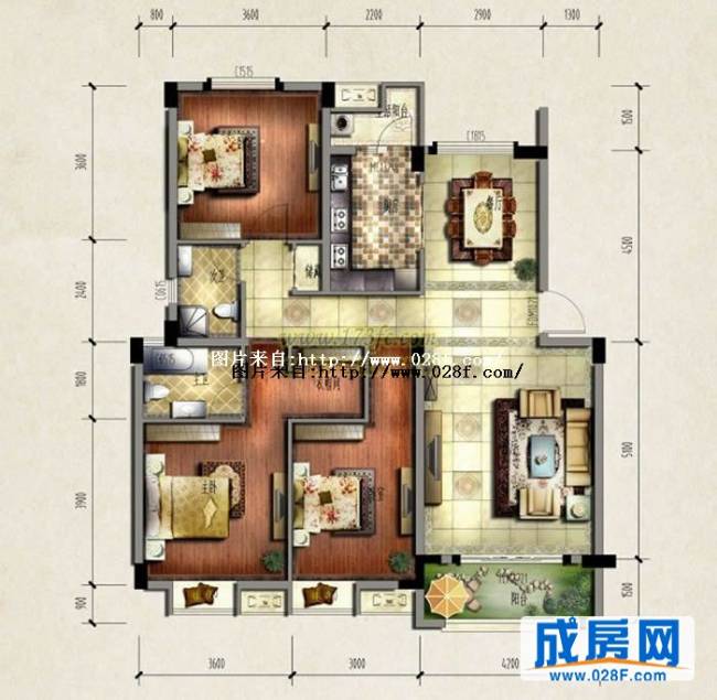 中铁奥维尔户型图,点击放大