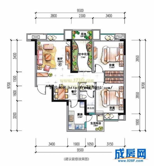 格澜威尔户型图,点击放大