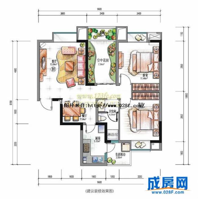 格澜威尔户型图,点击放大