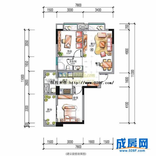 格澜威尔户型图,点击放大