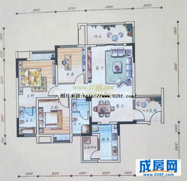 丰怡阳光户型图,点击放大