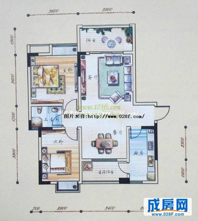 丰怡阳光户型图,点击放大