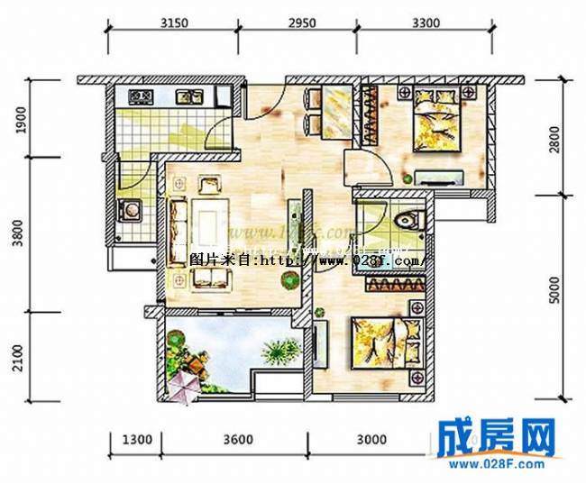 德坤新天地户型图,点击放大