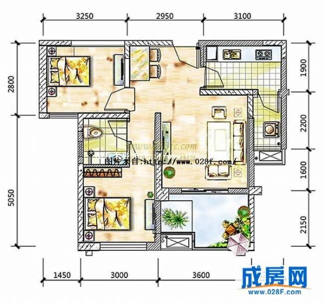 德坤新天地户型图,点击放大
