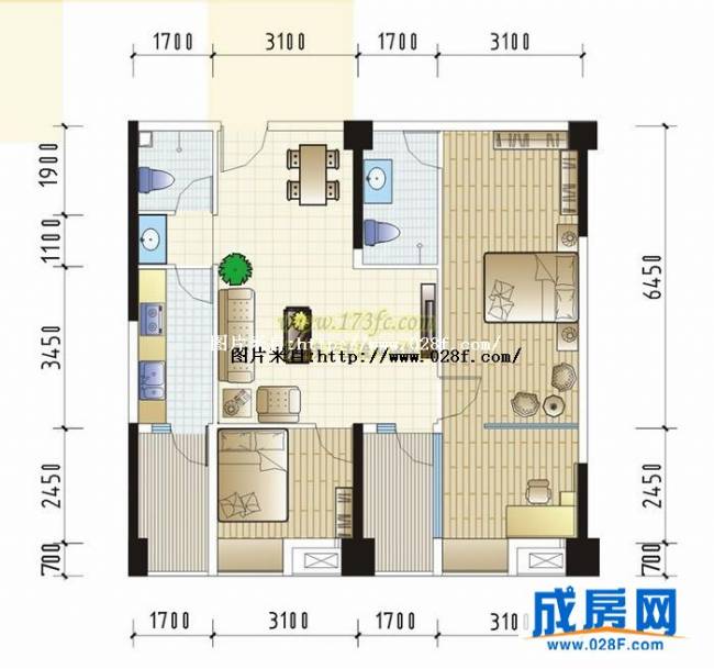 君和源户型图,点击放大