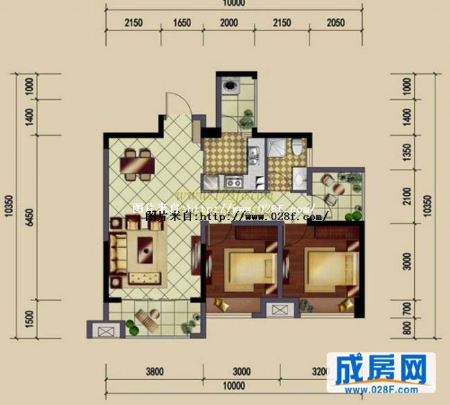 开元国际社区户型图,点击放大