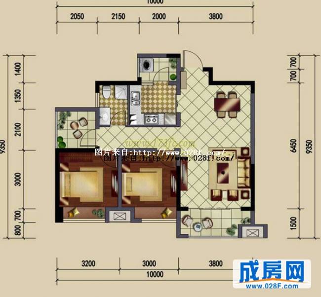 开元国际社区户型图,点击放大
