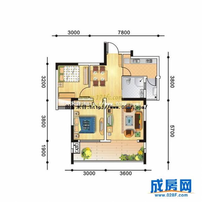青城半岛户型图,点击放大