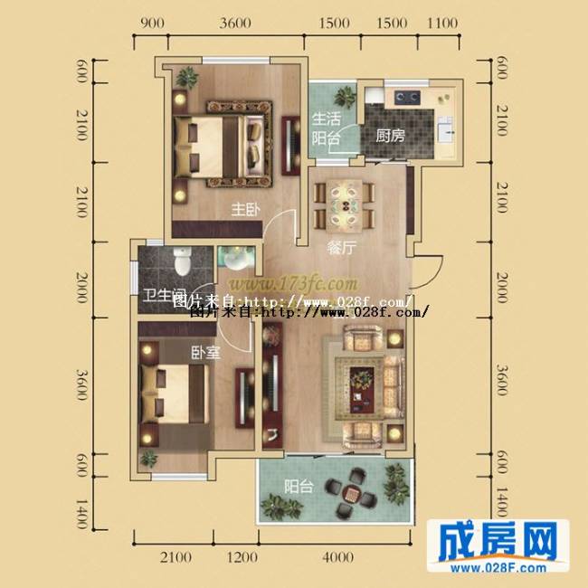 瀚城国际户型图,点击放大