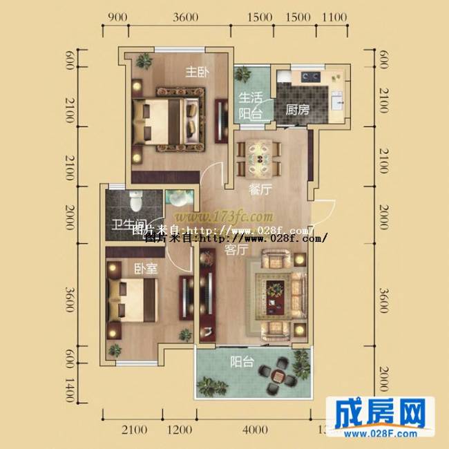 瀚城国际户型图,点击放大