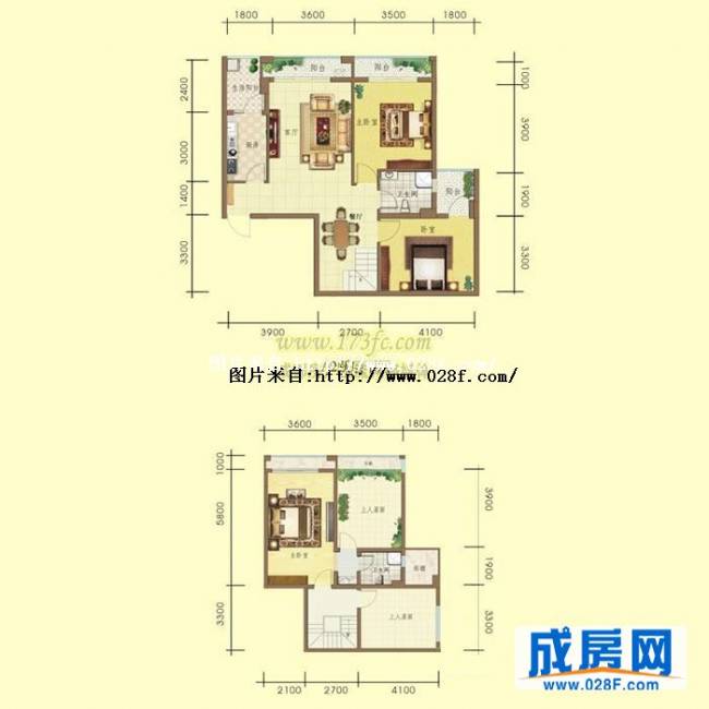 安德小城故事户型图,点击放大