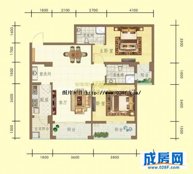 安德小城故事户型图,点击放大