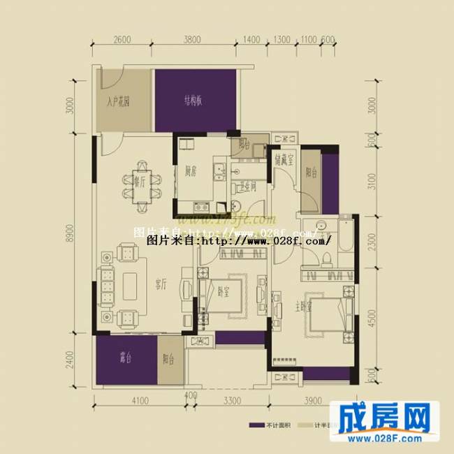保利城户型图,点击放大