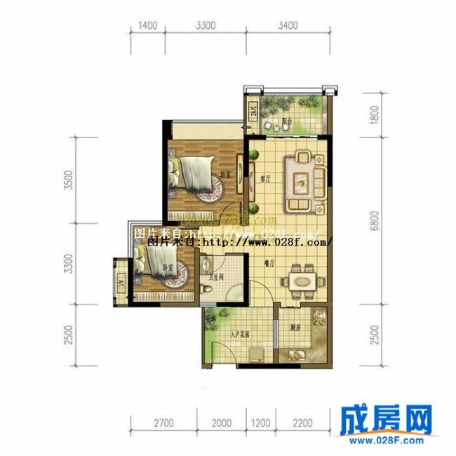 德商金沙10年户型图,点击放大