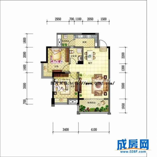 新神风八座户型图,点击放大