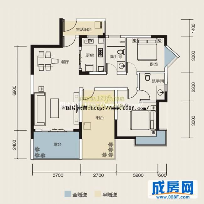 德通心愿城户型图,点击放大