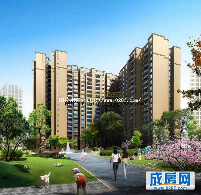 蛟龙银座2期小区环境,点击放大