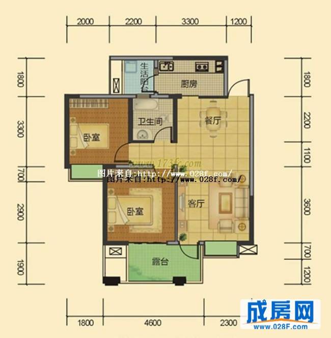 澜溪郡户型图,点击放大