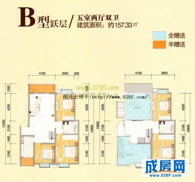 云水涧户型图,点击放大