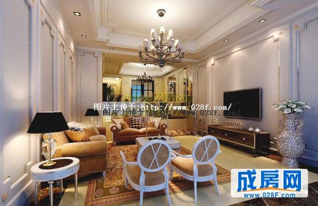 桂溪欧苑样板间图,点击放大