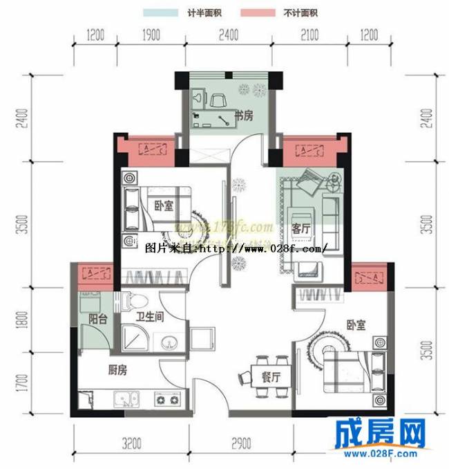 蓝光COCO时代户型图,点击放大