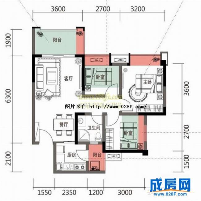 蓝光COCO蜜城户型图,点击放大