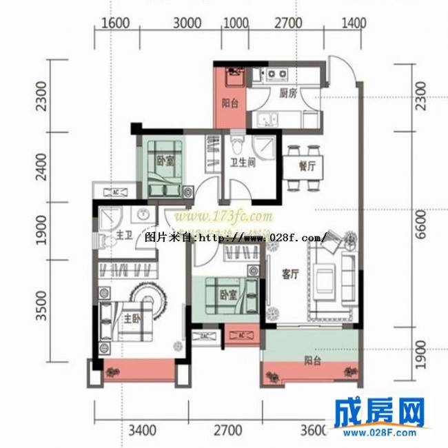 蓝光COCO蜜城户型图,点击放大