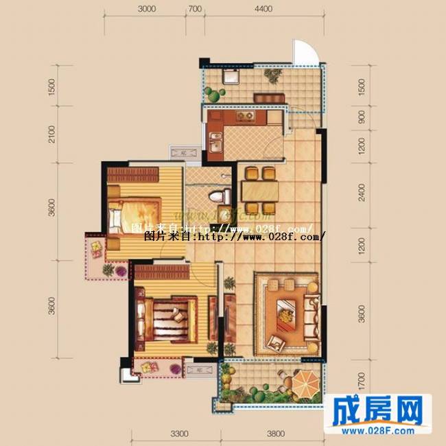 锦蓉佳苑天阔户型图,点击放大