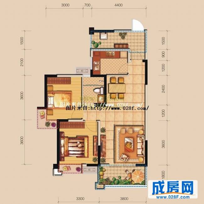 锦蓉佳苑天阔户型图,点击放大