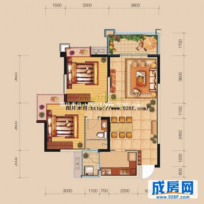 锦蓉佳苑天阔户型图,点击放大