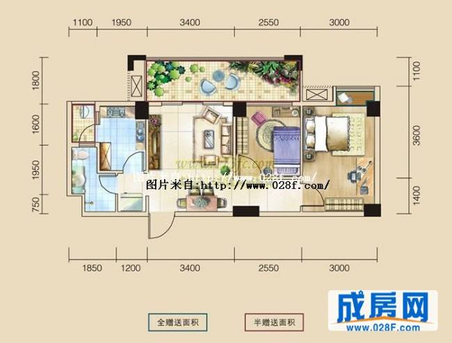 壹品天成户型图,点击放大