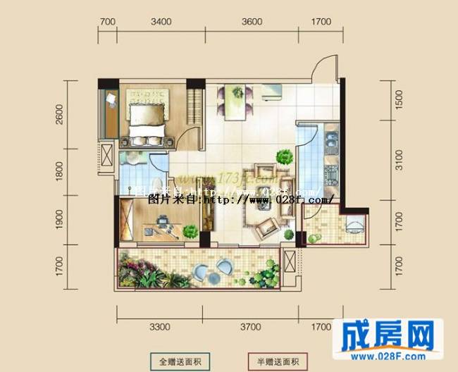 壹品天成户型图,点击放大