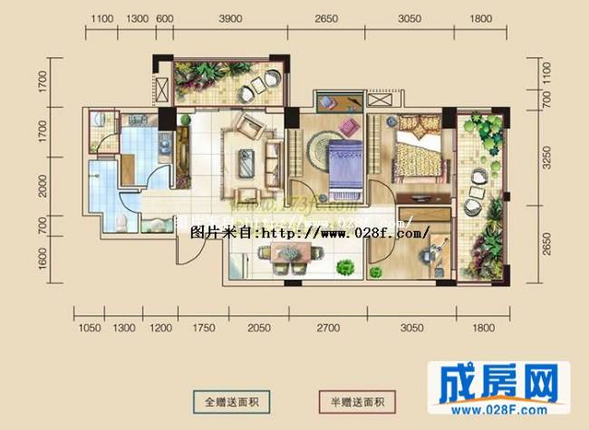 壹品天成户型图,点击放大