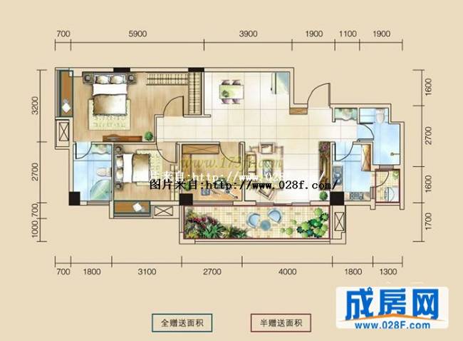 壹品天成户型图,点击放大