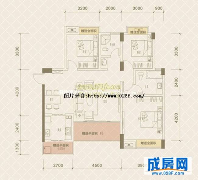 上爵公馆户型图,点击放大